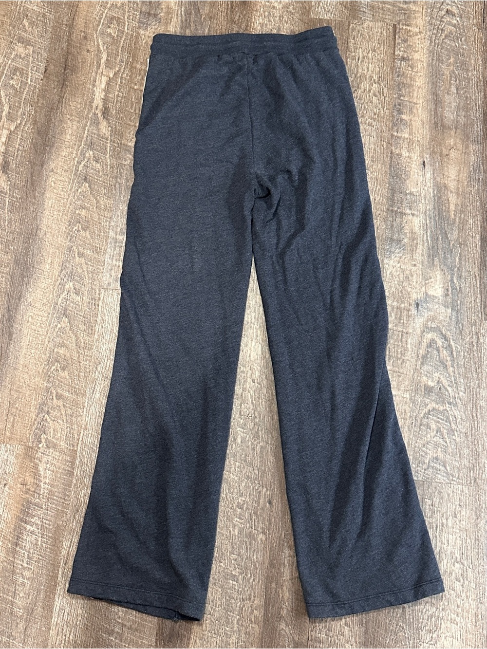 Sundry Terry Navy Side Stripe Wide Leg Track Pants Stars Medium Made In USA - Picture 4 of 5